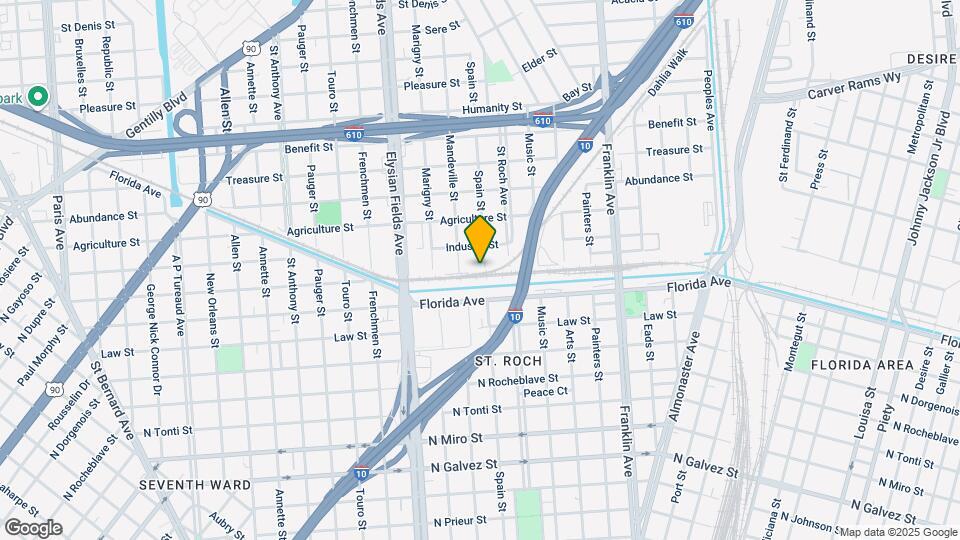 2325 Florida Ave Map and Location Details