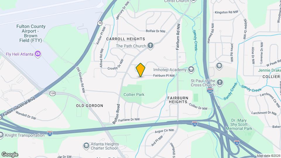 3554 Adkins Rd NW Mapa y Detalles de la Ubicación