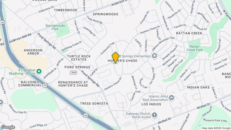 12415 Deer Falls Dr Map and Location Details