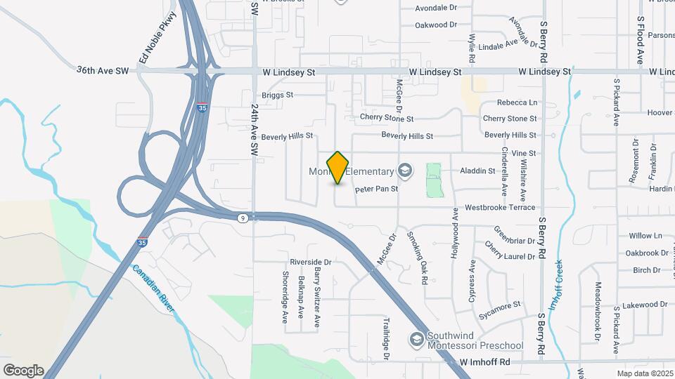 1625 Homeland Ave Map and Location Details