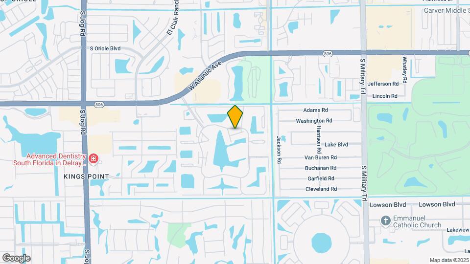 15449 Lakes of Delray Blvd Mapa y Detalles de la Ubicación