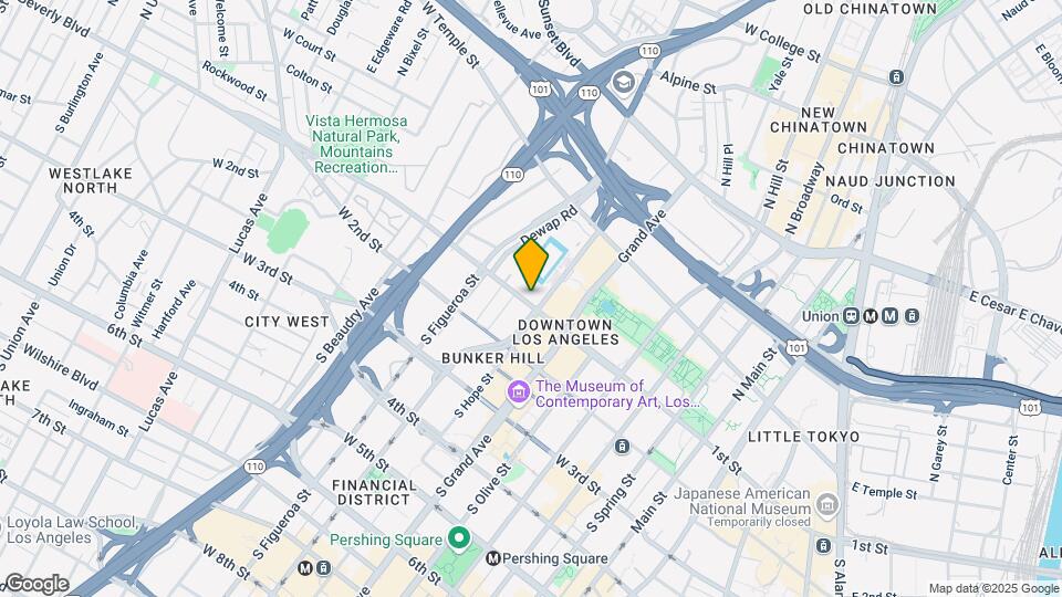 715-723 1/2 N. Hayworth A Mapa y Detalles de la Ubicación