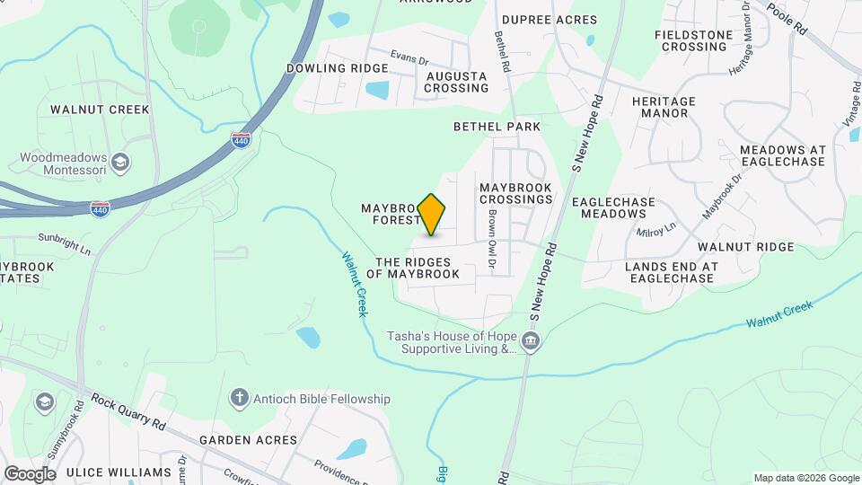 2728 Maybrook Crossing Dr Map and Location Details