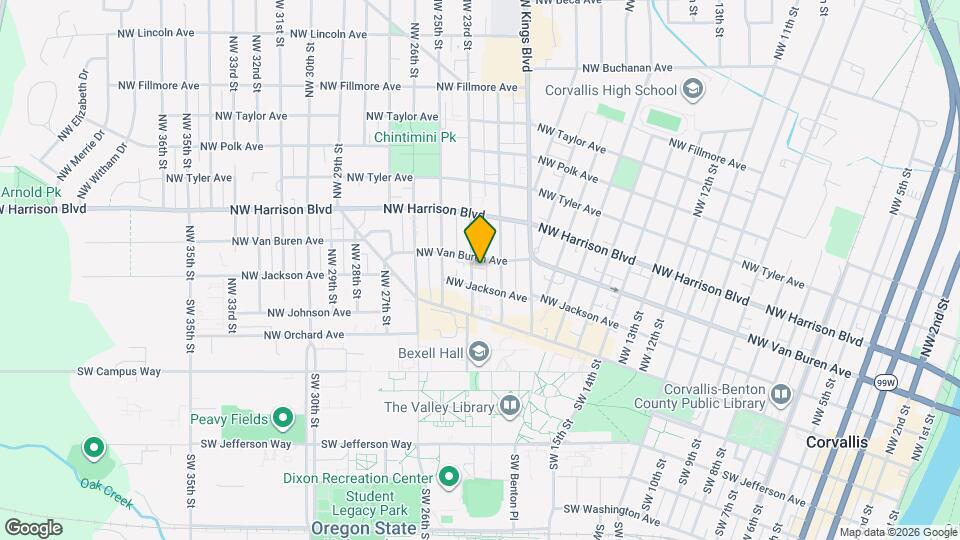 227 NW 23rd St Map and Location Details