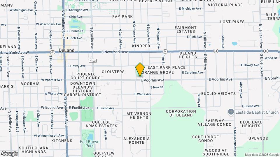 555 E Voorhis Ave-Unit -2 Map and Location Details