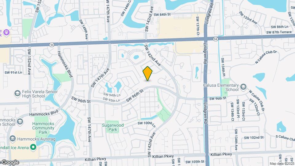 14303 SW 96th St Map and Location Details