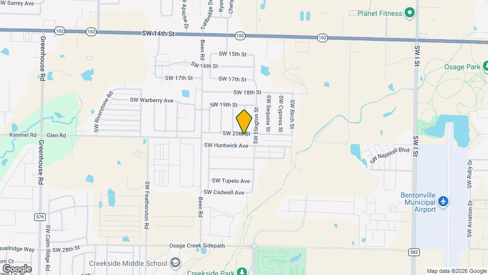 2301 SW 20th St Map and Location Details