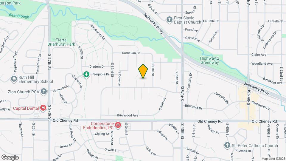 5411 Brandywine Cir Map and Location Details