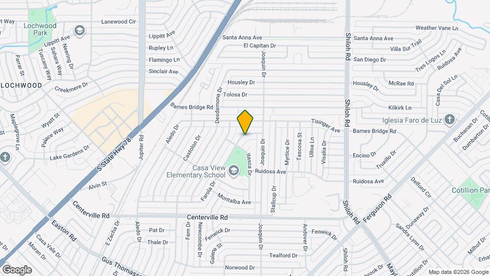 2218 Farola Dr Map and Location Details