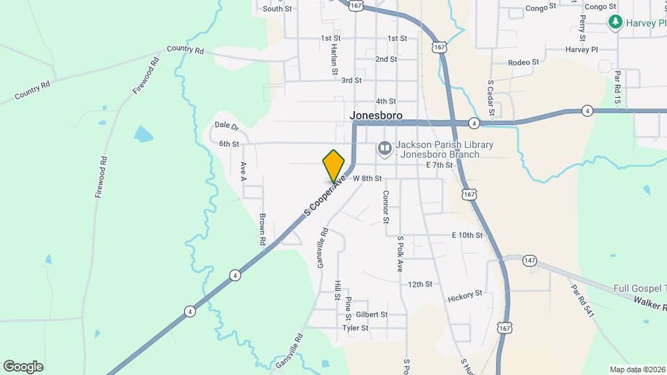 810 S Cooper Ave Map and Location Details