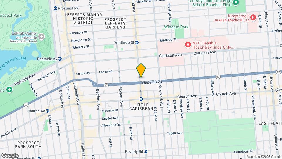251 Linden Blvd Map and Location Details