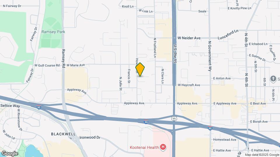 688 W Kolby Ct Map and Location Details