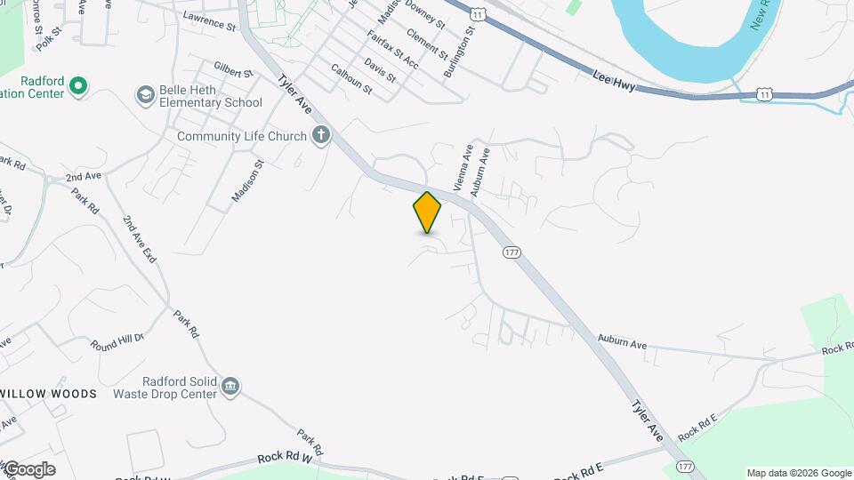 1205 Cedar Ridge Dr Map and Location Details