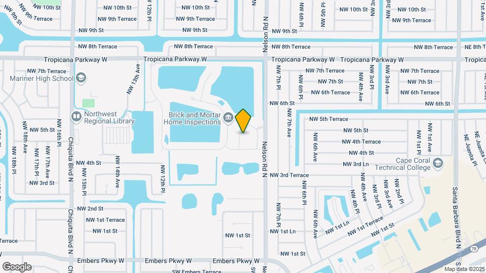 425 Coral Reef Pl Map and Location Details