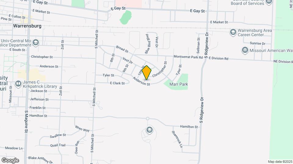 413 10th St Terrace Map and Location Details