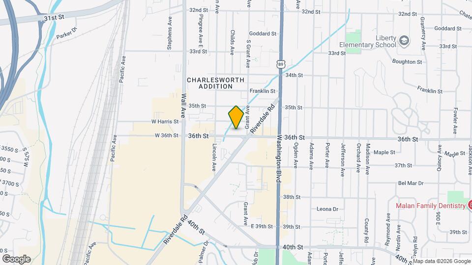 264 36th St Map and Location Details