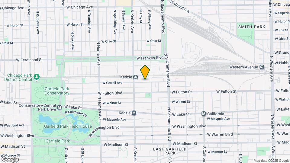 3134 W Carroll Ave, Unit 2 Map and Location Details