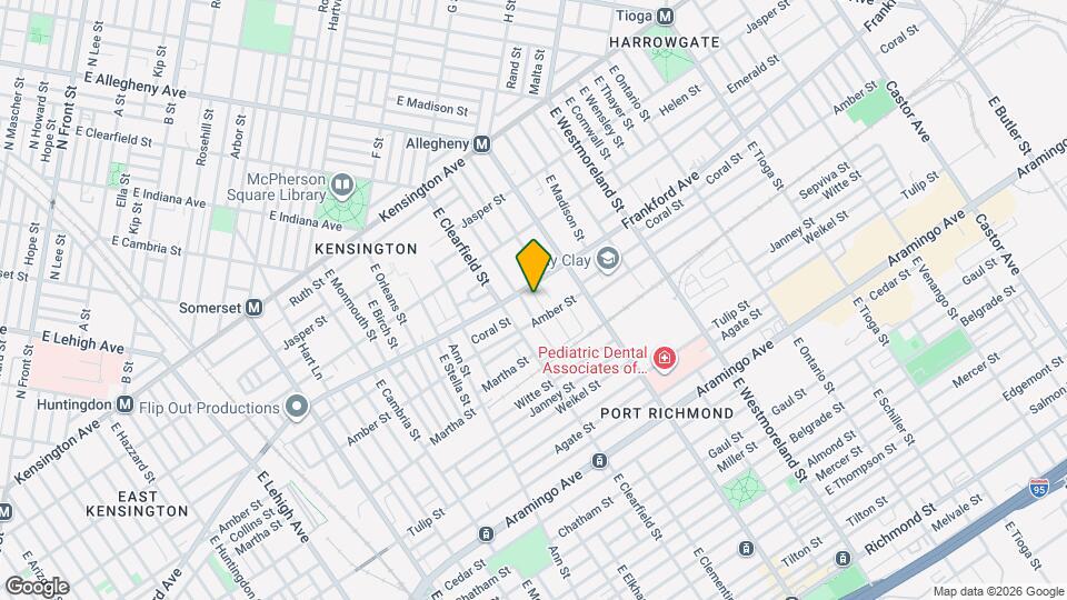 2060 E Lippincott St Map and Location Details