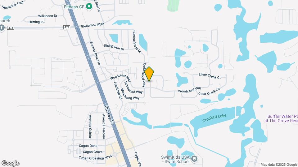 1105 Whitewood Way Map and Location Details