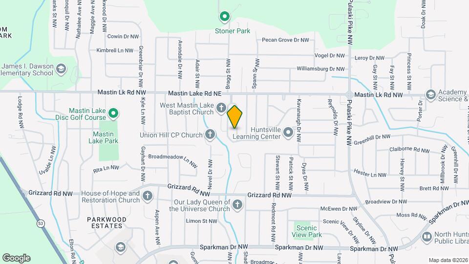 3305 E Tucker Dr NW Map and Location Details