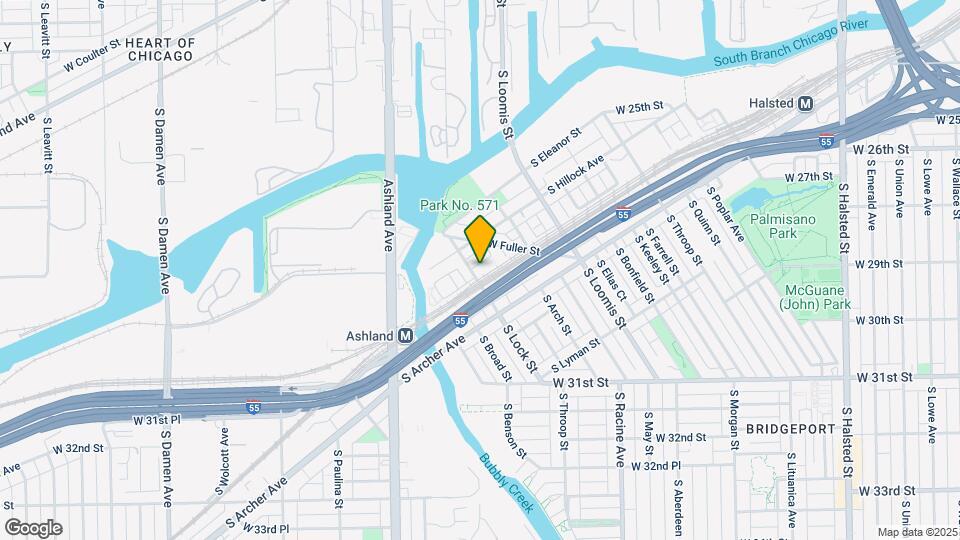 2829 S Grove St Map and Location Details