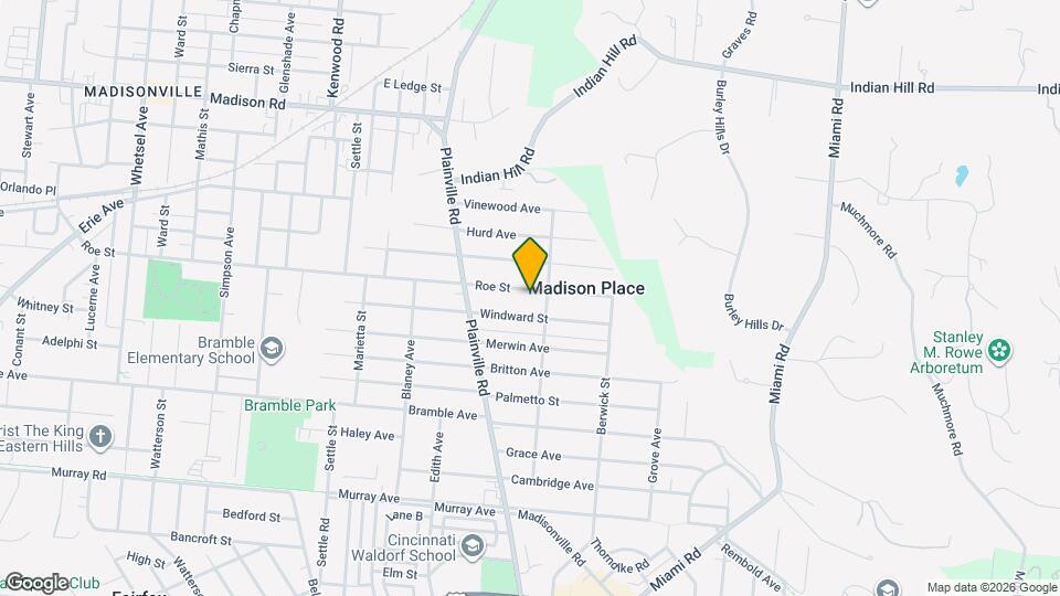 6847 Roe St Map and Location Details