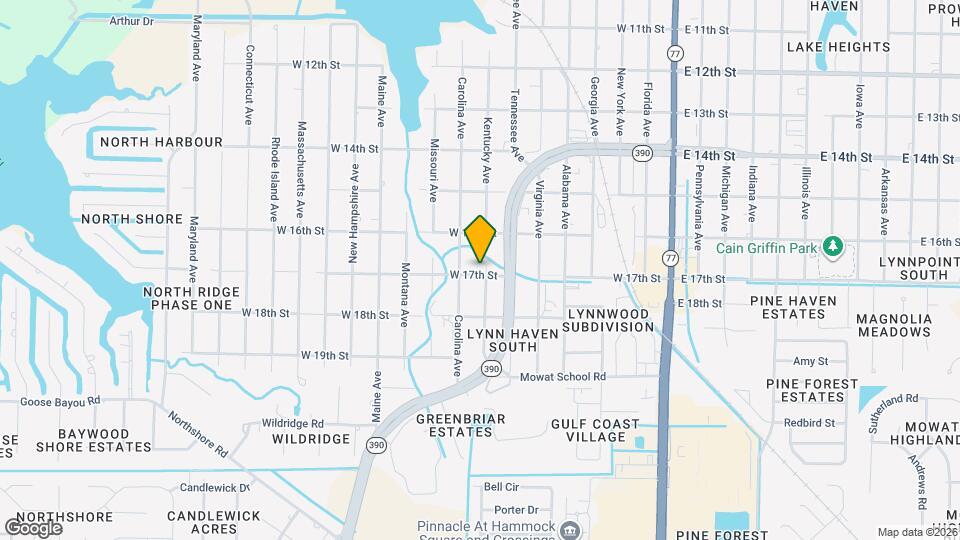 802 W 17th St Map and Location Details