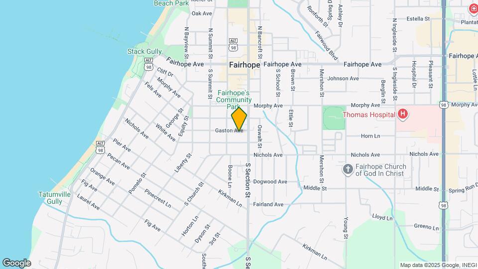 308 Gaston Ave Map and Location Details