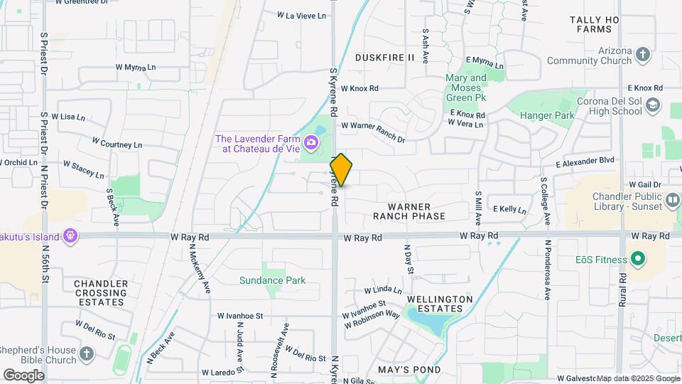 1110 N Aspen Dr Map and Location Details