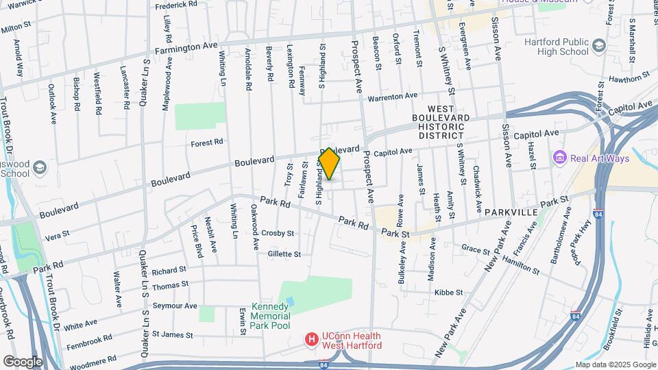 70 W Beacon St Map and Location Details