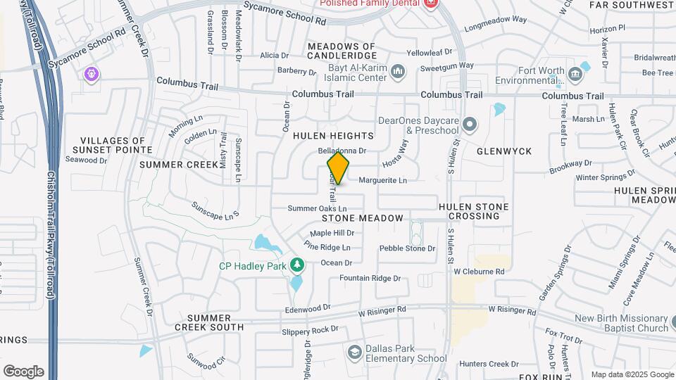 4640 Springway Ln Map and Location Details