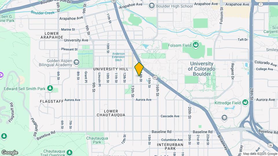 1031-1033 14th St Map and Location Details