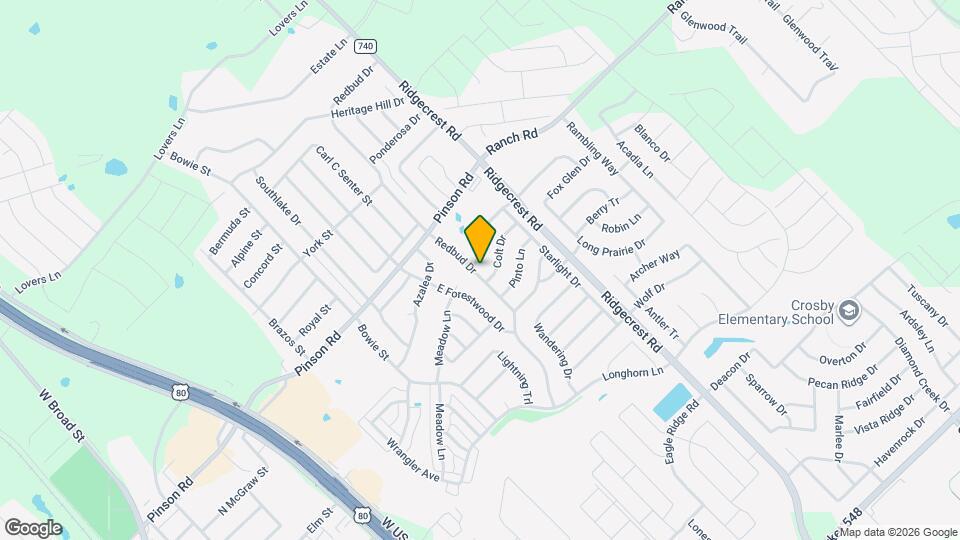 501 Tumbleweed Dr Mapa y Detalles de la Ubicación