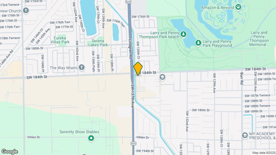 18436 SW 136th Ct Map and Location Details