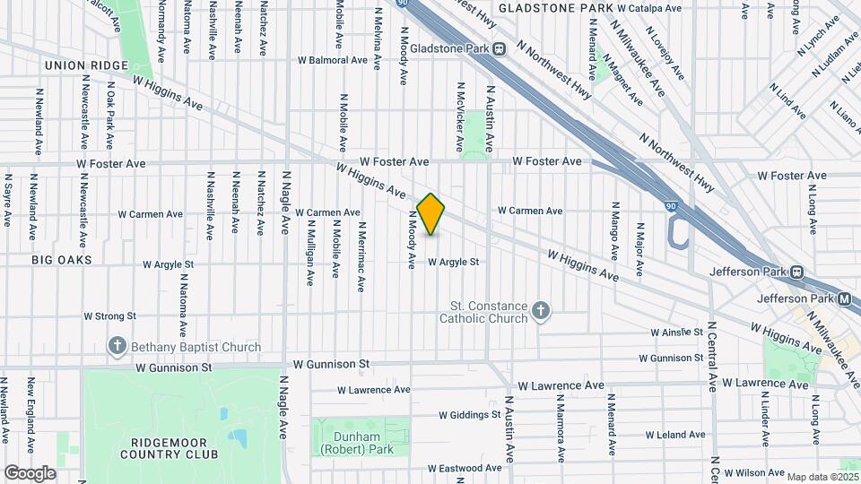 5026 N Meade Ave Map and Location Details