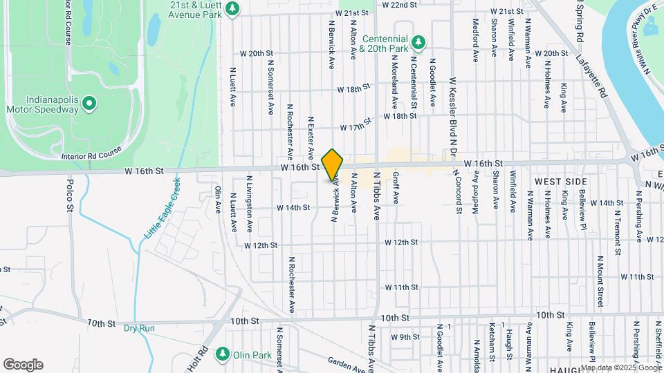 1436 N Berwick Ave Map and Location Details