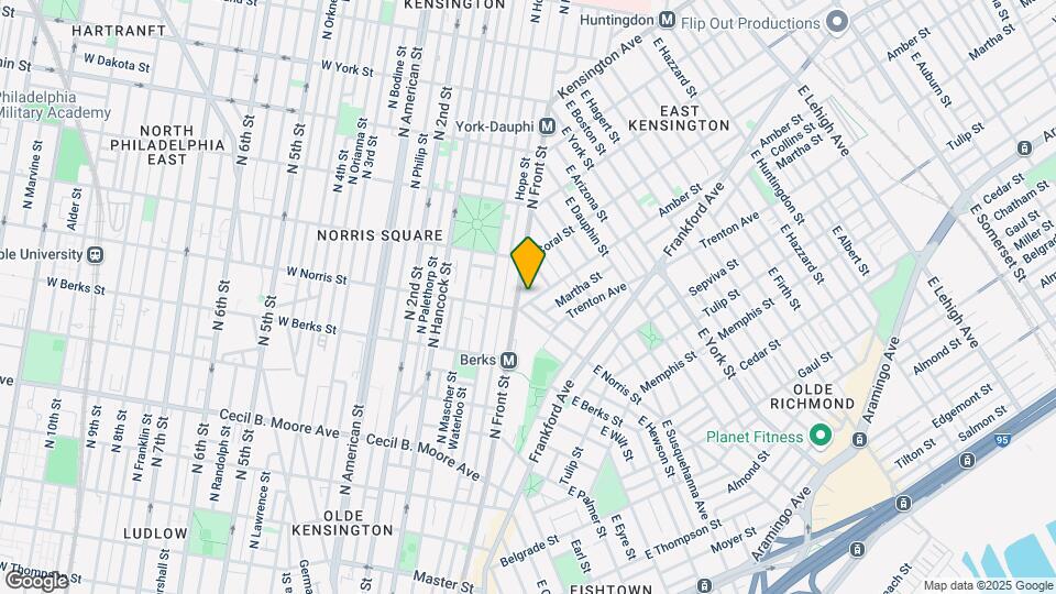 2014 Amber St Map and Location Details