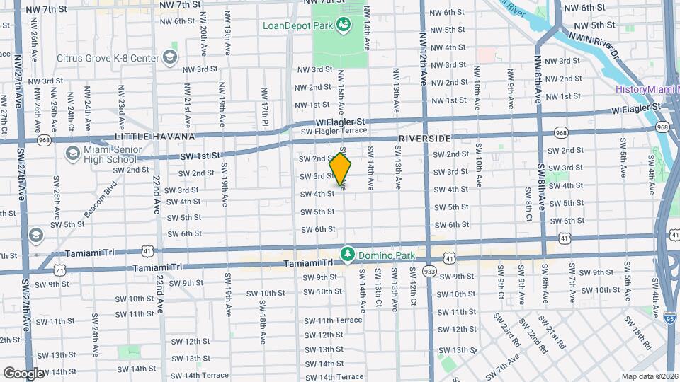 350 SW 15th Ave Map and Location Details