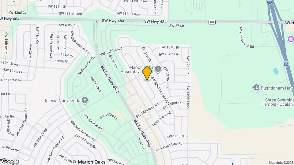 13998 SW 79 Terrace Rd Map and Location Details