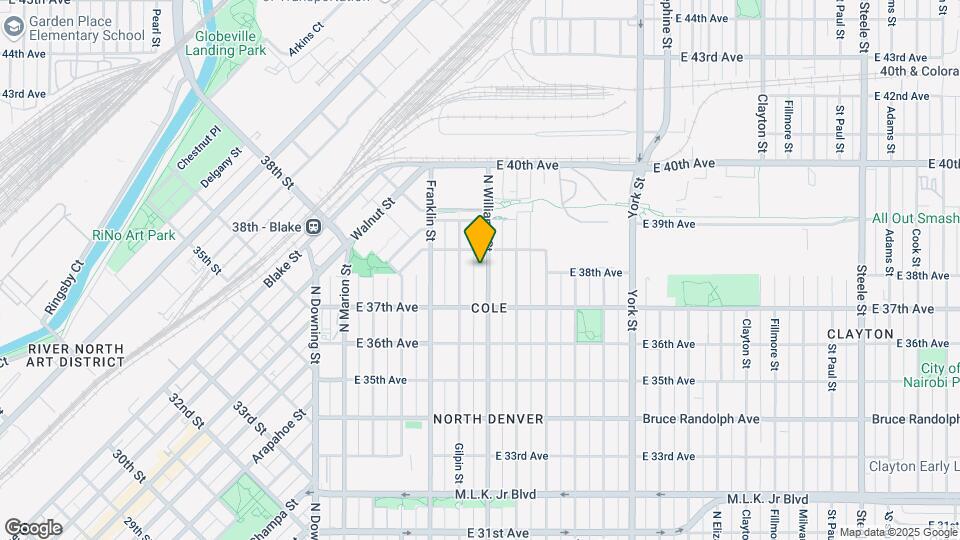 3773 N Williams St Map and Location Details