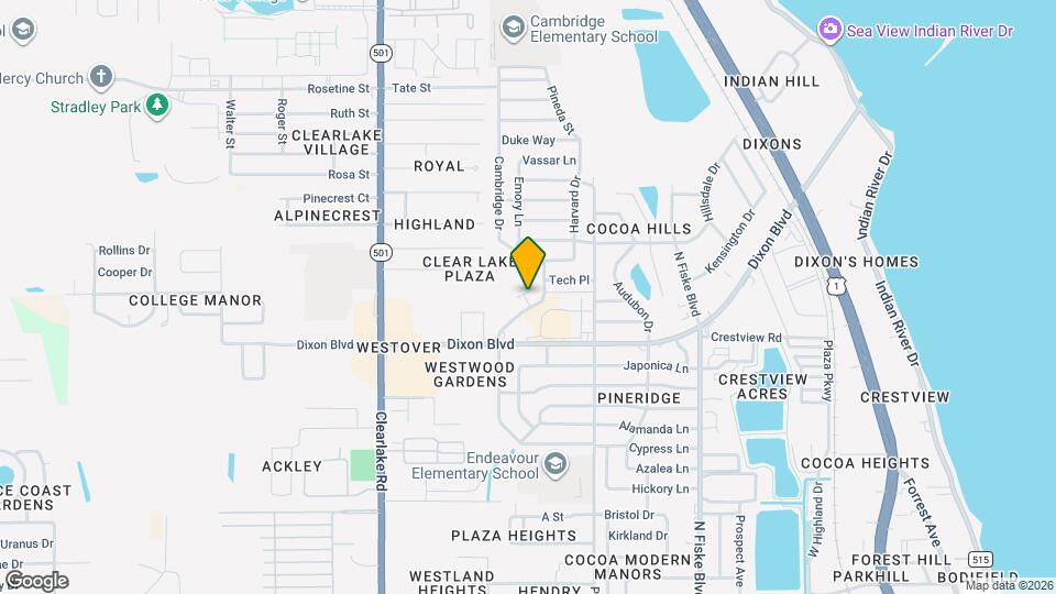 1339 W Point Dr Mapa y Detalles de la Ubicación