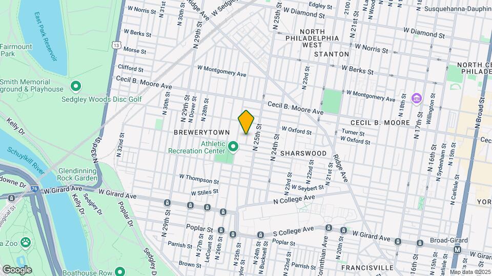 1504 N Stillman St Map and Location Details