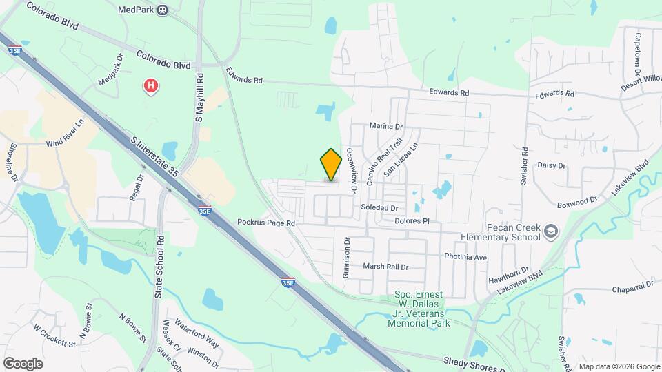 5024 Claudia Dr Mapa y Detalles de la Ubicación