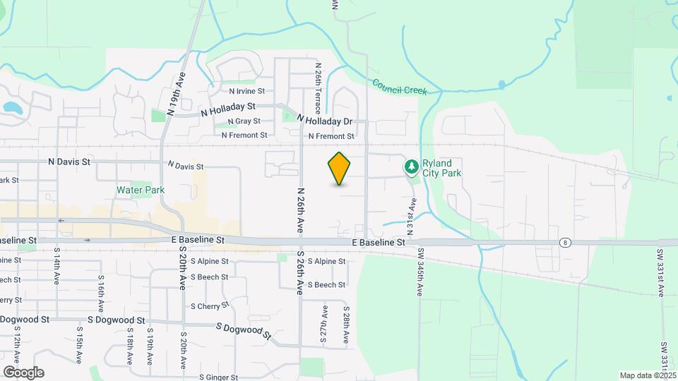 2724 N Barlow Ct Map and Location Details