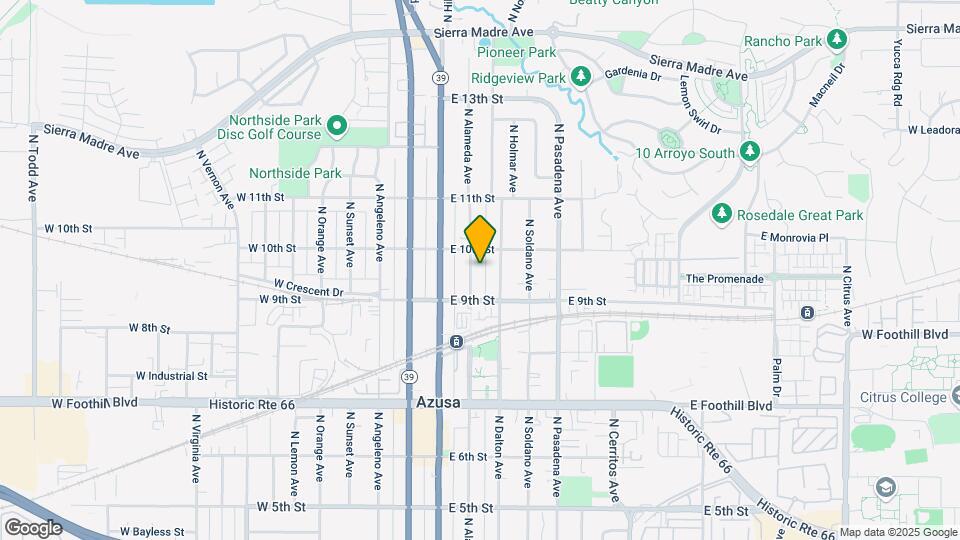 928-932 N Alameda Ave Map and Location Details