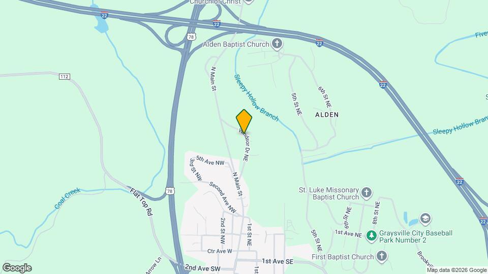 624 Windsor Dr NE Map and Location Details