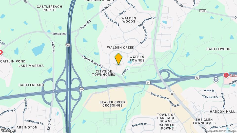 2406 Flints Pond Cir Map and Location Details
