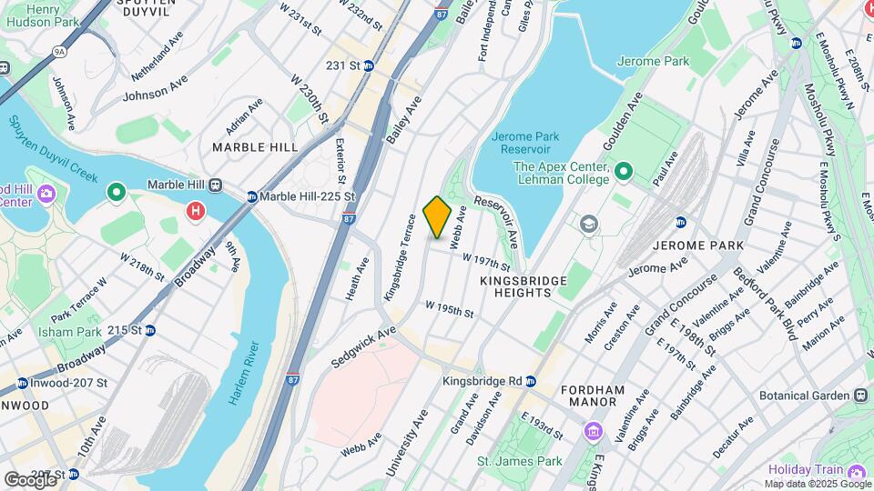 165 W 197th St Map and Location Details