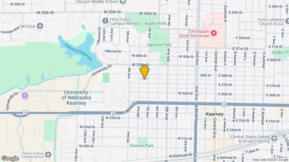 713 W 27th St, Unit #1 Map and Location Details