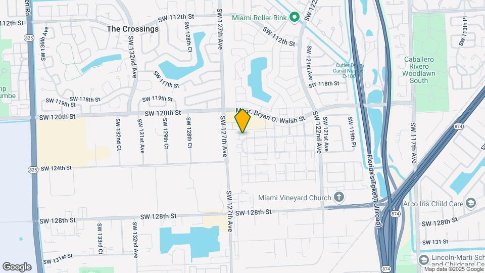 12544 SW 121st Way Map and Location Details